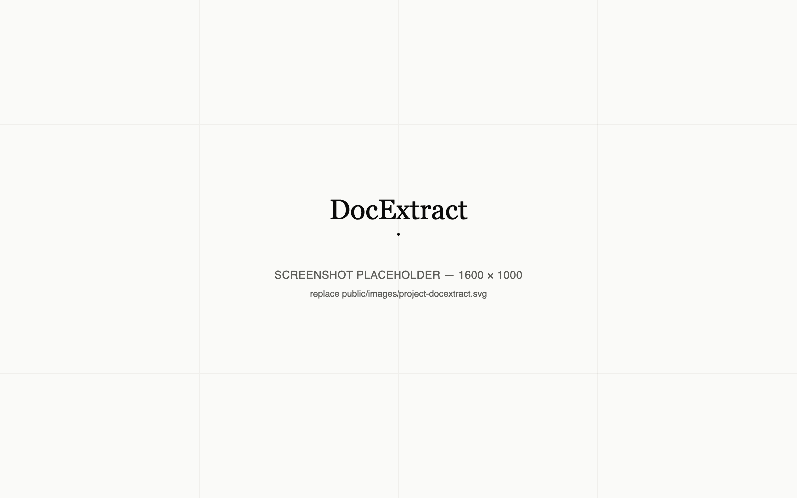 DocExtract screenshot showing logistics document extraction into structured data